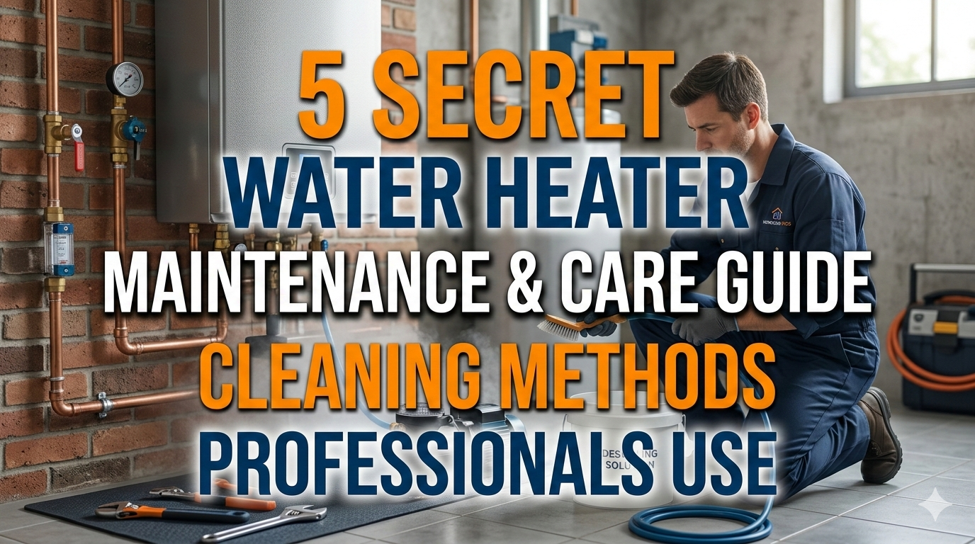 5 Secret Water Heater Maintenance and Care Guide Cleaning Methods Professionals Use