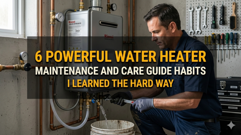 6 Powerful Water Heater Maintenance and Care Guide Habits I Learned the Hard Way