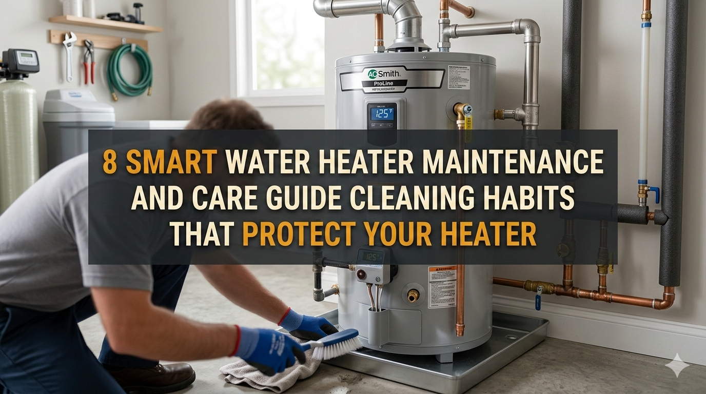 8 Smart Water Heater Maintenance and Care Guide Cleaning Habits That Protect Your Heater