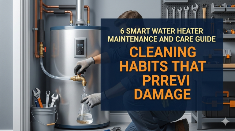 6 Smart Water Heater Maintenance and Care Guide Cleaning Habits That Prevent Damage