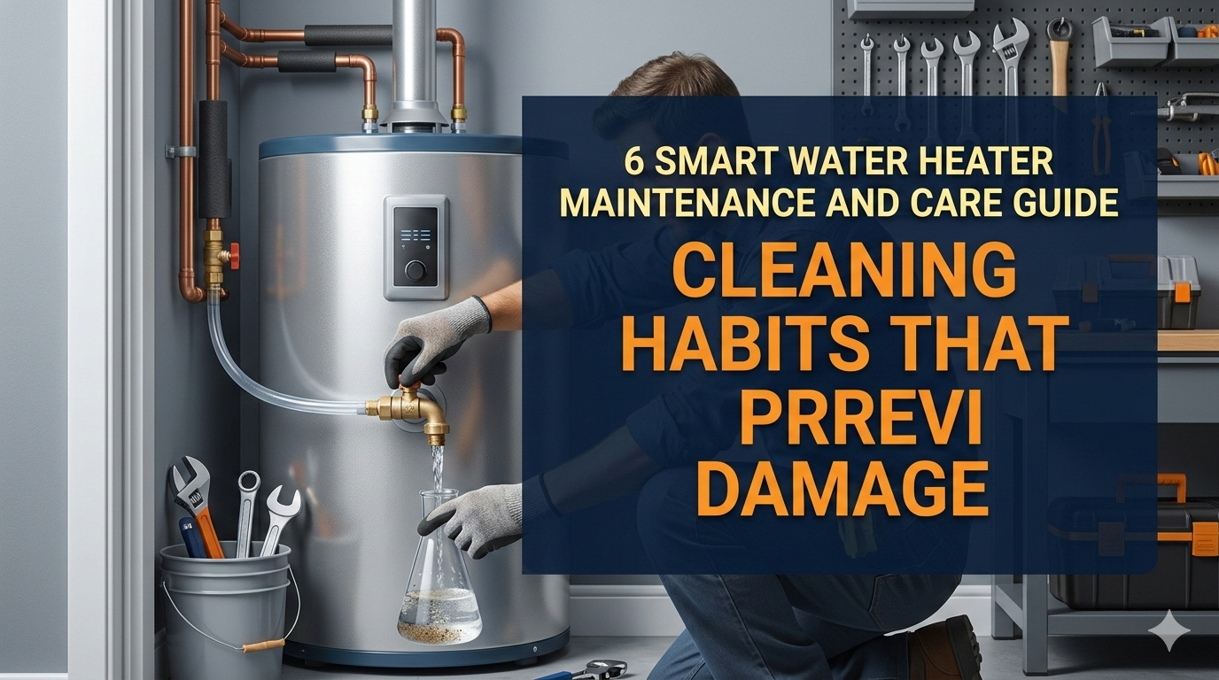6 Smart Water Heater Maintenance and Care Guide Cleaning Habits That Prevent Damage