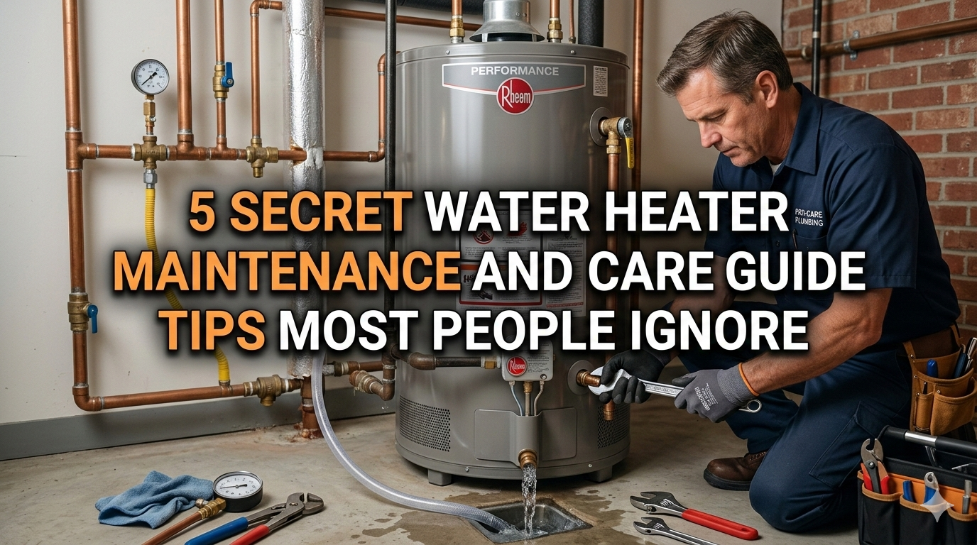 5 Secret Water Heater Maintenance and Care Guide Tips Most People Ignore