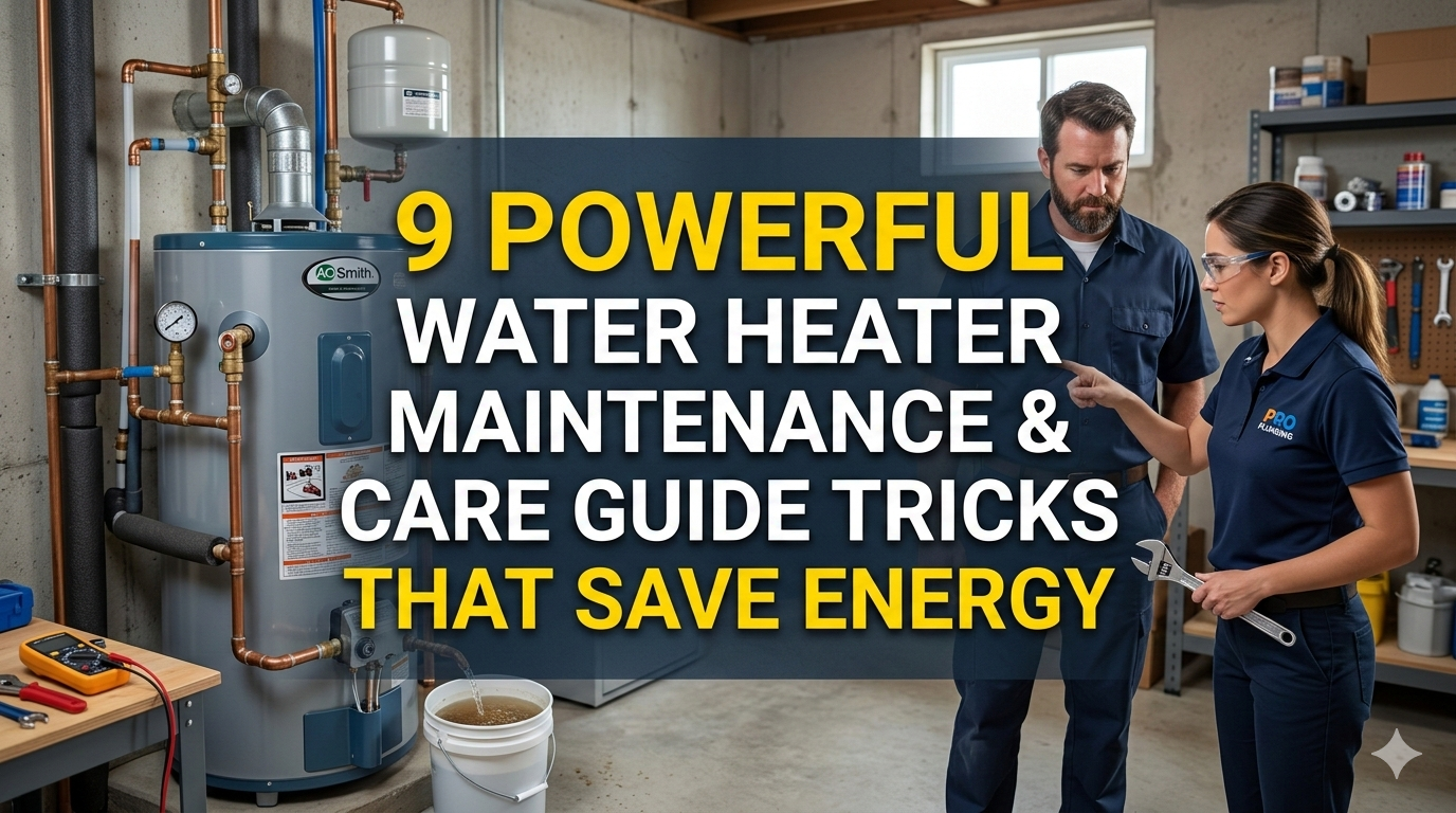 9 Powerful Water Heater Maintenance and Care Guide Tricks That Save Energy