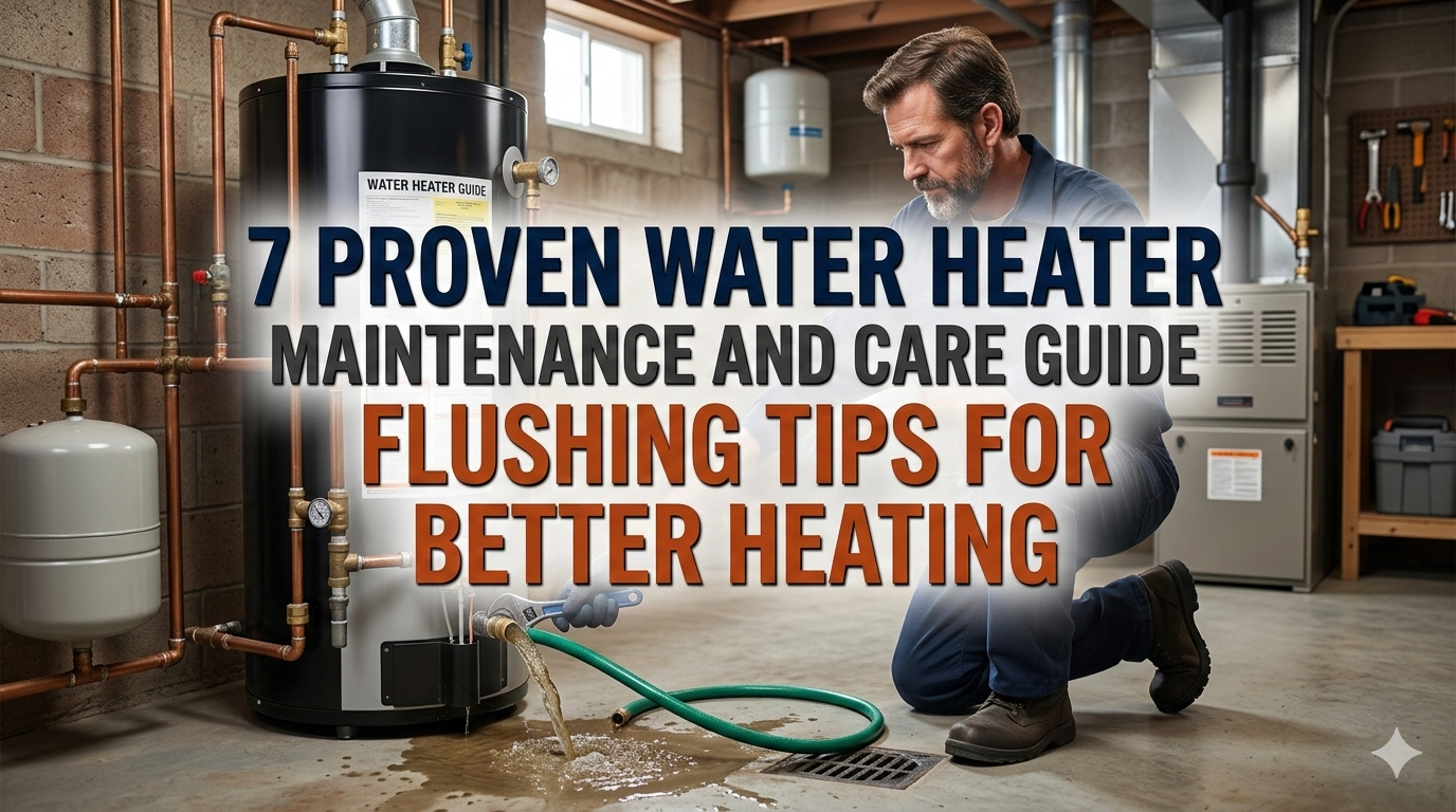 7 Proven Water Heater Maintenance and Care Guide Flushing Tips for Better Heating
