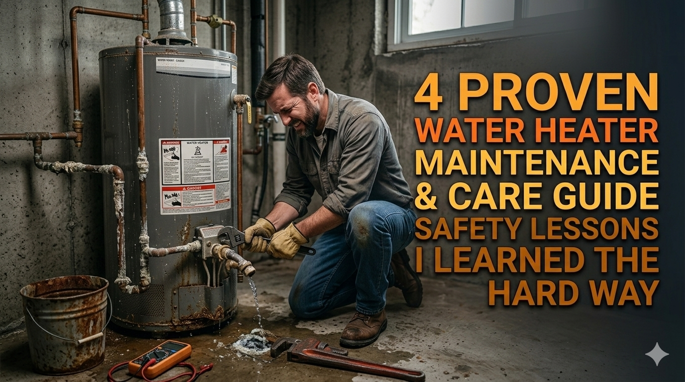4 Proven Water Heater Maintenance and Care Guide Safety Lessons I Learned the Hard Way