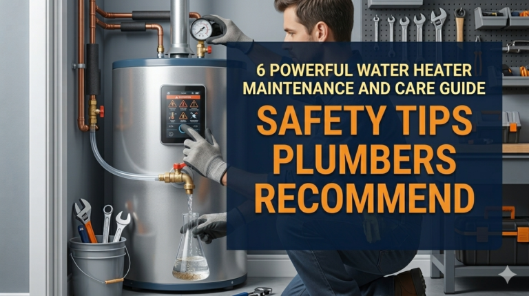 6 Powerful Water Heater Maintenance and Care Guide Safety Tips Plumbers Recommend
