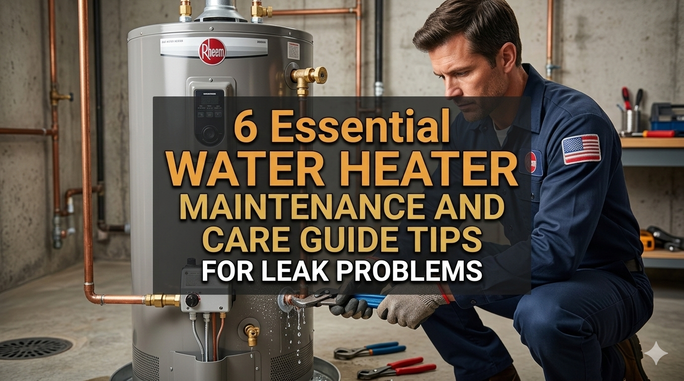 6 Essential Water Heater Maintenance and Care Guide Tips for Leak Problems
