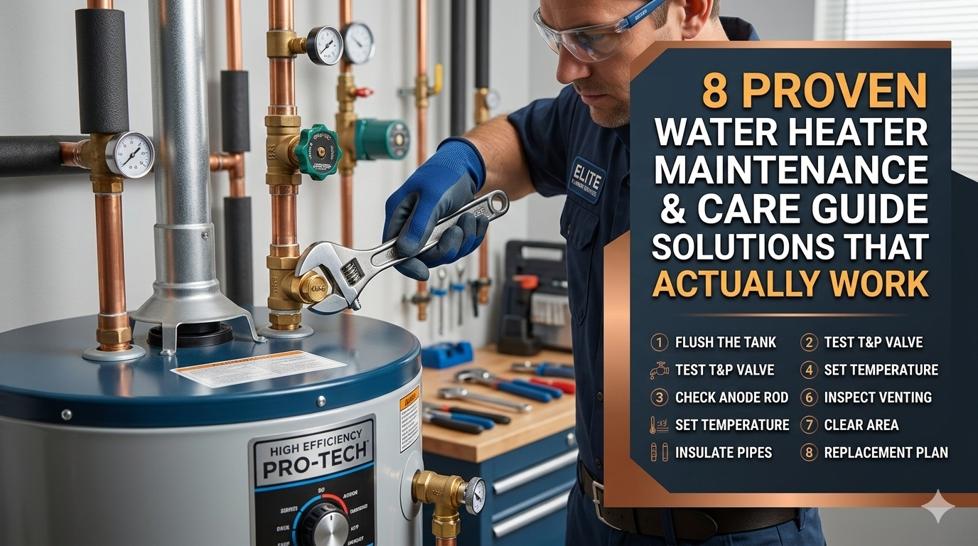 8 Proven Water Heater Maintenance and Care Guide Solutions That Actually Work
