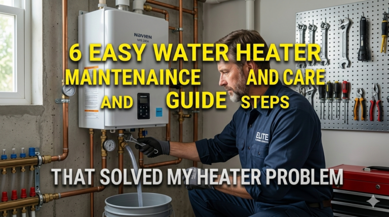 6 Easy Water Heater Maintenance and Care Guide Steps That Solved My Heater Problem
