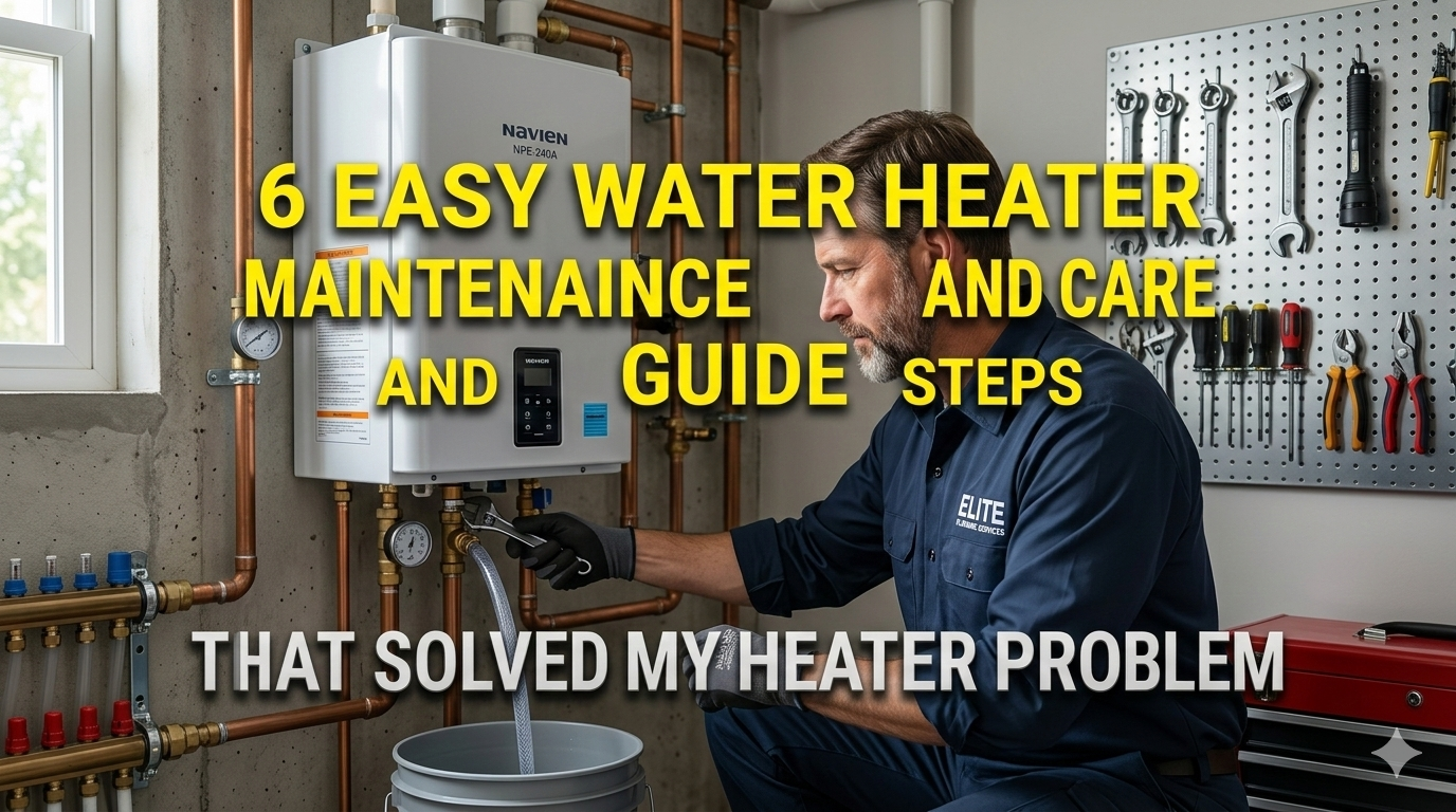 6 Easy Water Heater Maintenance and Care Guide Steps That Solved My Heater Problem