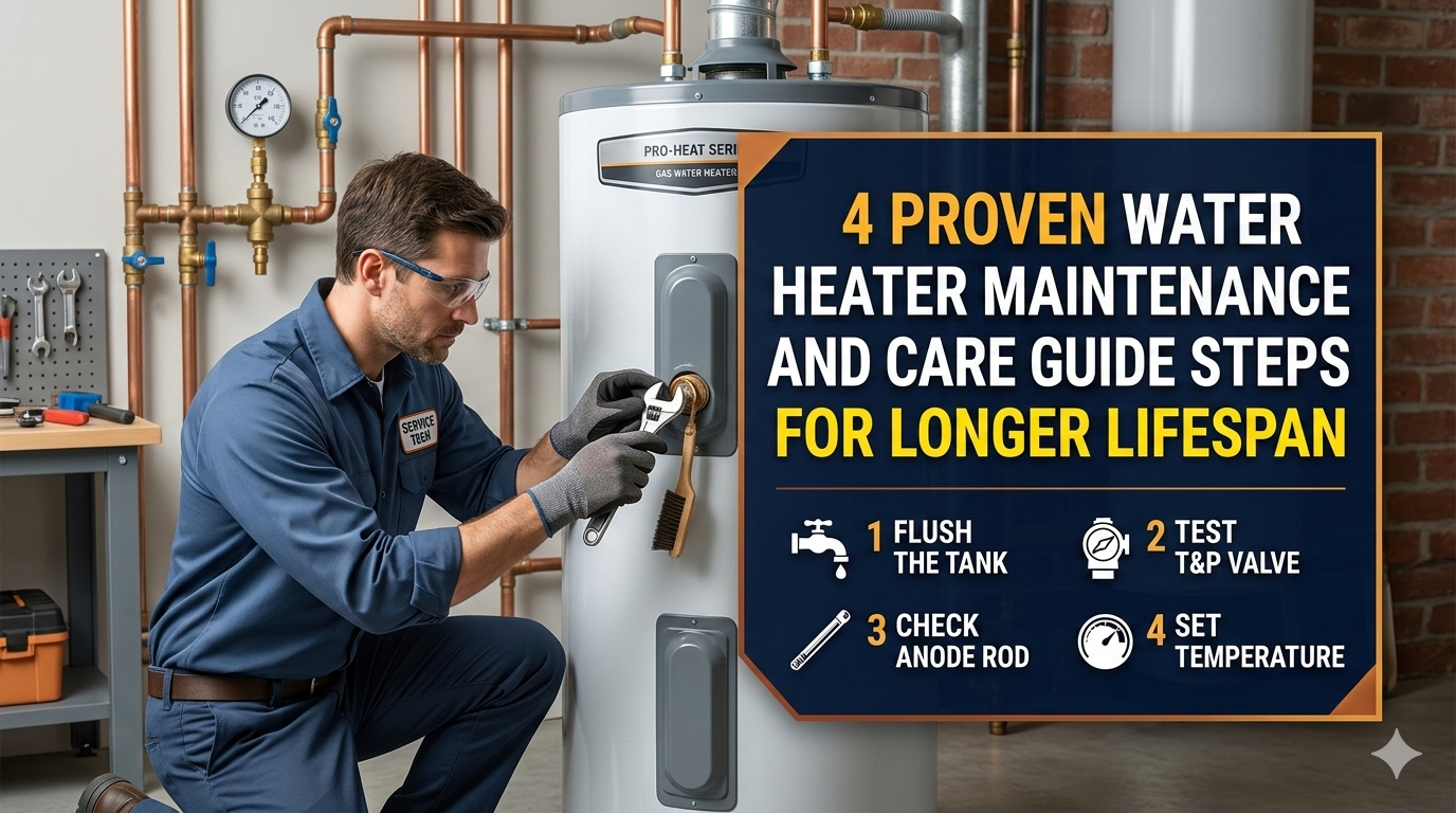 4 Proven Water Heater Maintenance and Care Guide Steps for Longer Lifespan