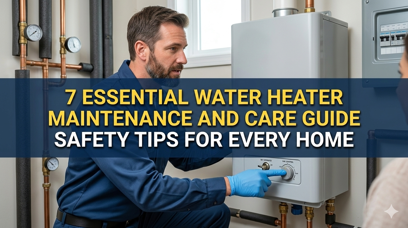 7 Essential Water Heater Maintenance and Care Guide Safety Tips for Every Home