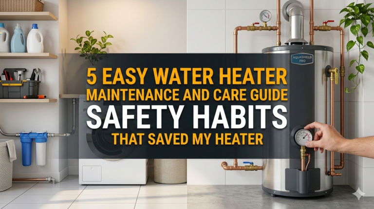 5 Easy Water Heater Maintenance and Care Guide Safety Habits That Saved My Heater