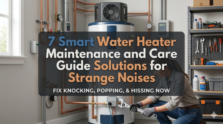 7 Smart Water Heater Maintenance and Care Guide Solutions for Strange Noises
