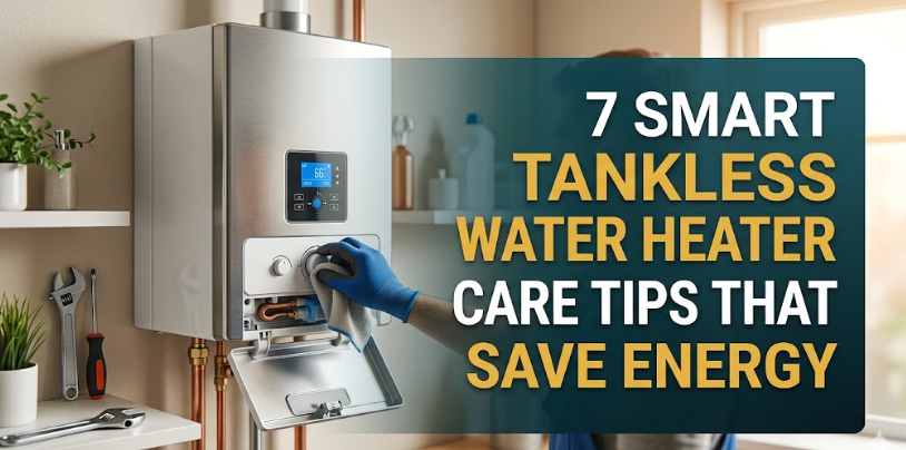 7 Smart Tankless Water Heater Care Tips That Save Energy