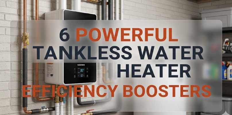6 Powerful Tankless Water Heater Efficiency Boosters