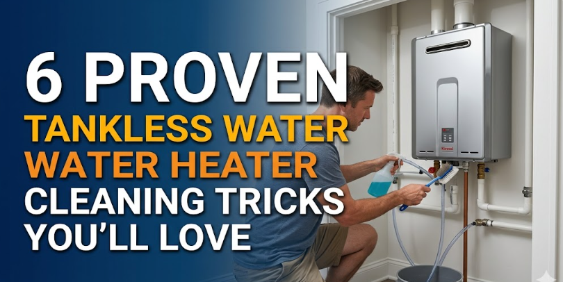 6 Proven Tankless Water Heater Cleaning Tricks You’ll Love