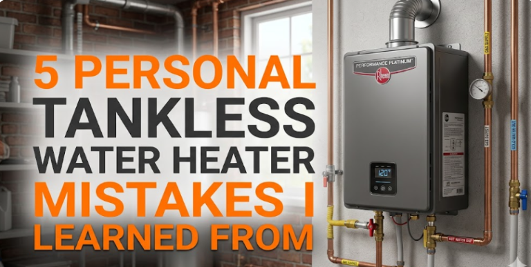 5 Personal Tankless Water Heater Mistakes I Learned From