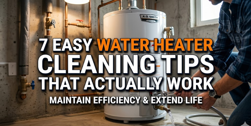 7 Easy Water Heater Cleaning Tips That Actually Work