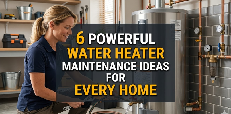 6 Powerful Water Heater Maintenance Ideas for Every Home