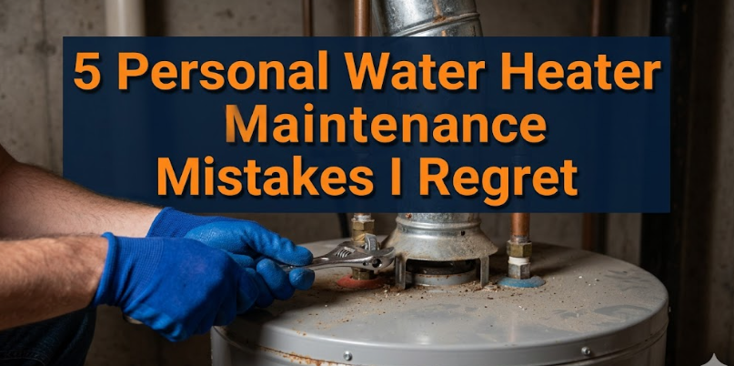 5 Personal Water Heater Maintenance Mistakes I Regret
