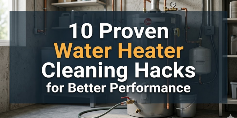 10 Proven Water Heater Cleaning Hacks for Better Performance