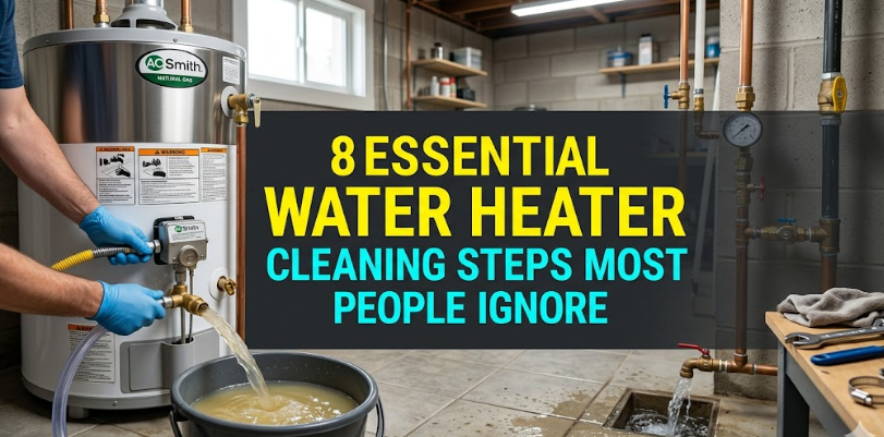 8 Essential Water Heater Cleaning Steps Most People Ignore