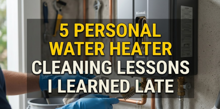 5 Personal Water Heater Cleaning Lessons I Learned Late