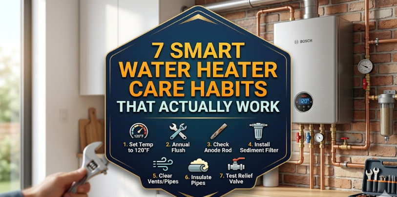 7 Smart Water Heater Care Habits That Actually Work