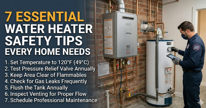 7 Essential Water Heater Safety Tips Every Home Needs