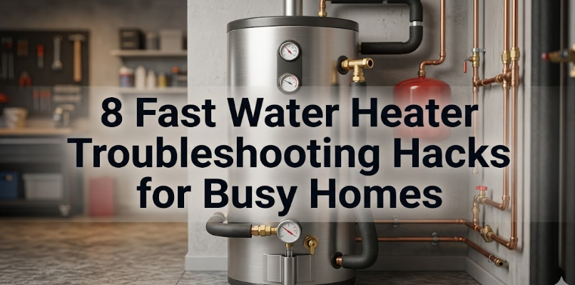 8 Fast Water Heater Troubleshooting Hacks for Busy Homes