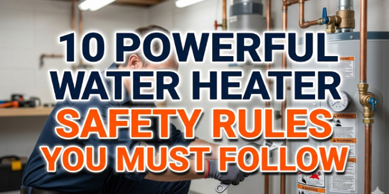 10 Powerful Water Heater Safety Rules You Must Follow